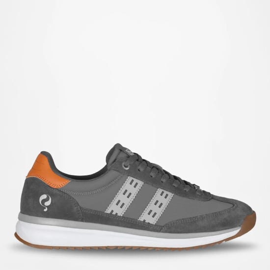 Q1905 Sneaker boston pro antraciet/ grijs/ oranje - Image 1