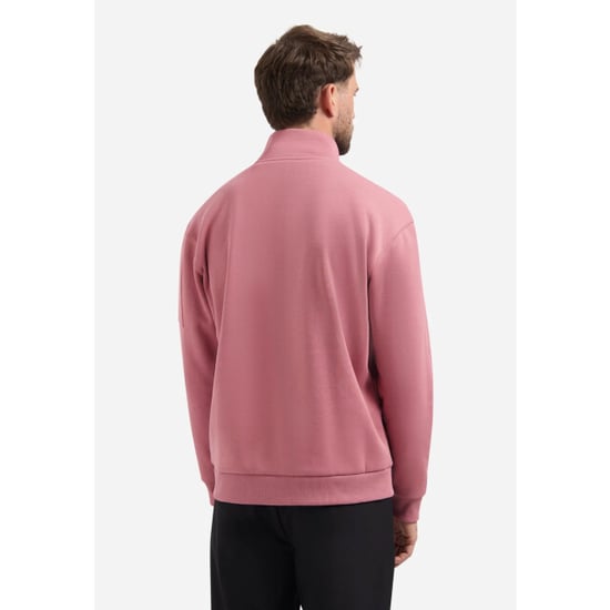 No Excess Sweater half zip old pink - Image 5