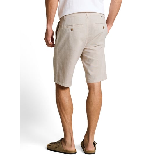 Tom Tailor Regular cotton linen chino shorts - Image 2