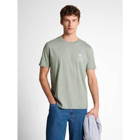 Tom Tailor Fine stripe printed t-shirt - Image 1
