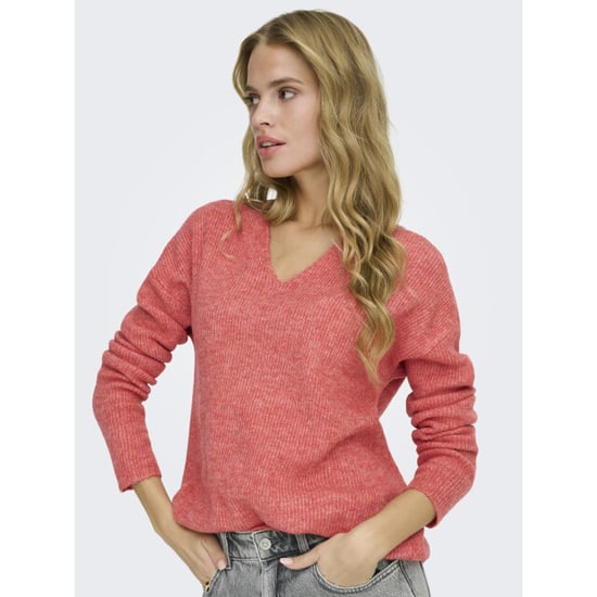 Only Onlcamilla v-neck l/s pullover knt - Image 1