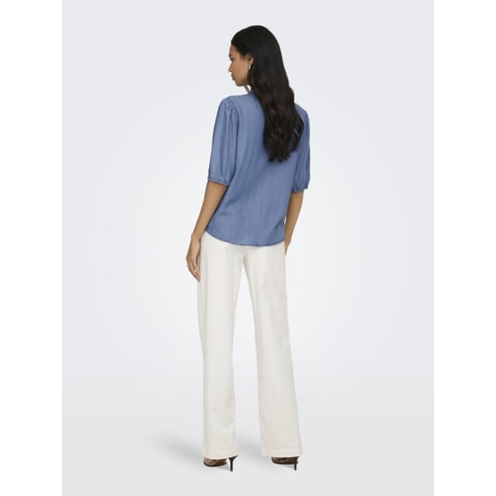 Only Onlcharis life 2/4 frill shirt wvn - Image 2