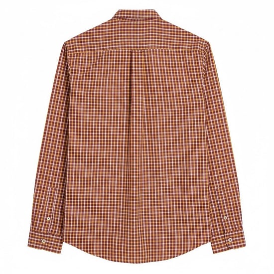Ben Sherman Heren Signature Huis Check Lange Mouwen Overhemd (Rood) - Image 2