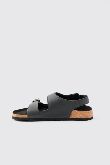 Double Strap Buckle Sandal - Image 2