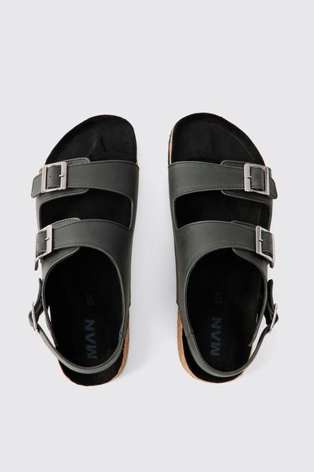 Double Strap Buckle Sandal - Image 5
