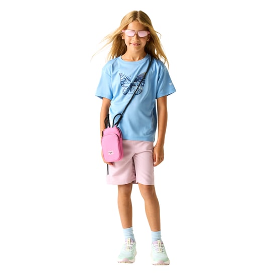 Regatta Kinderen/Kinderen Aria Vlinder T-Shirt (Denim Blauw) - Image 5