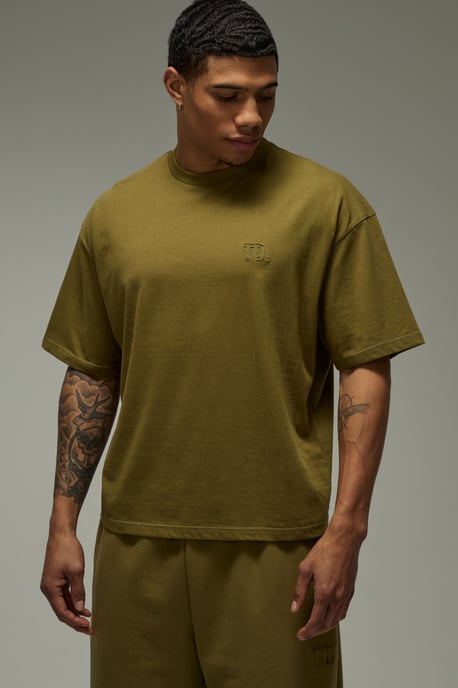 Training Dept Premium Heavyweight 220gsm Oversized Boxy T-shirt - Image 3