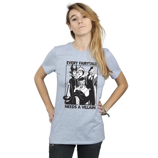 Disney Dames/Dames Elk sprookje heeft een schurk nodig vriendje T-shirt (Sportgrijs) - Image 2