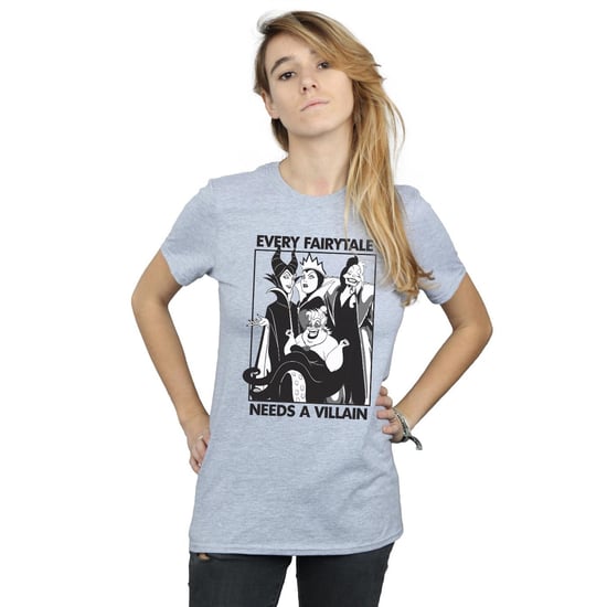 Disney Dames/Dames Elk sprookje heeft een schurk nodig vriendje T-shirt (Sportgrijs) - Image 4