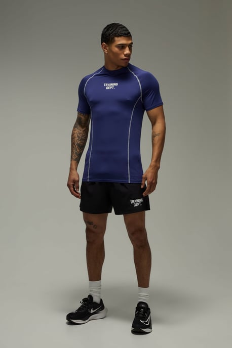 Training Dept Muscle Contrast Stitch T-Shirt - Image 4