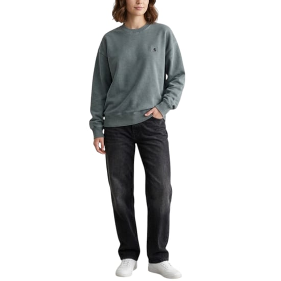 Carhartt Womens Sweatshirt Crew Neck Drop shoulders - Image 1