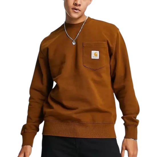 Carhartt WIP Mens Sweatshirt Casual Cotton Loose Fit Top - Image 2