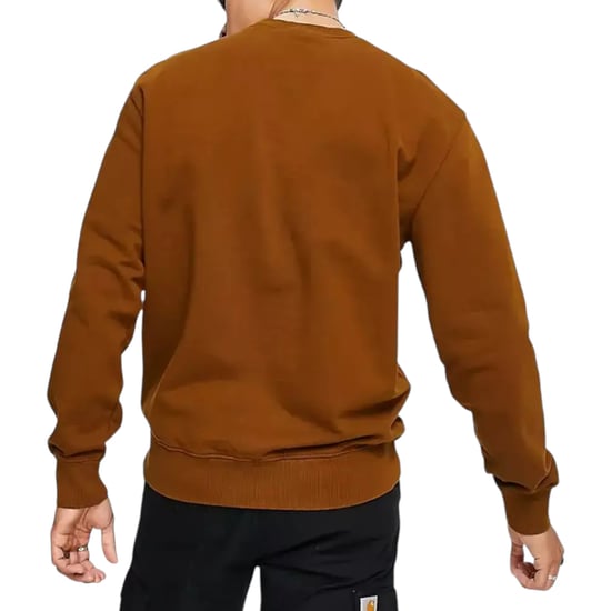 Carhartt WIP Mens Sweatshirt Casual Cotton Loose Fit Top - Image 3