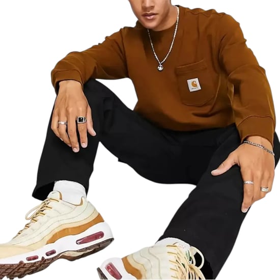 Carhartt WIP Mens Sweatshirt Casual Cotton Loose Fit Top - Image 5
