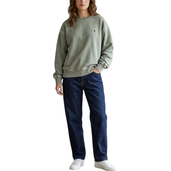 Carhartt Womens Sweatshirt Crew Neck Drop shoulders - Image 1