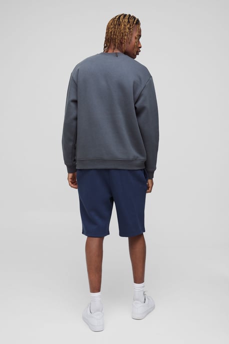 Tall Loose Fit Mid Length Basic Shorts - Image 2