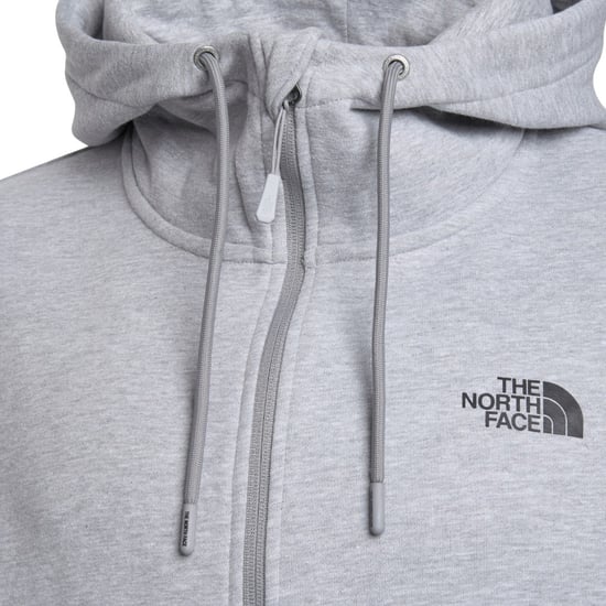 The North Face Mens M Outline Logo Box Hoodies Grey - Image 5