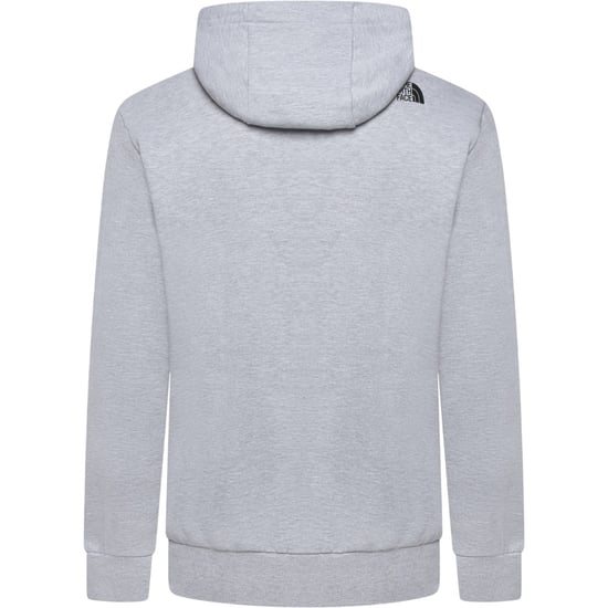 The North Face Mens M Outline Logo Box Hoodies Grey - Image 6