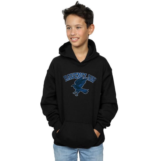 Harry Potter Jongens Ravenclaw Katoenen Hoodie (Zwart) - Image 2