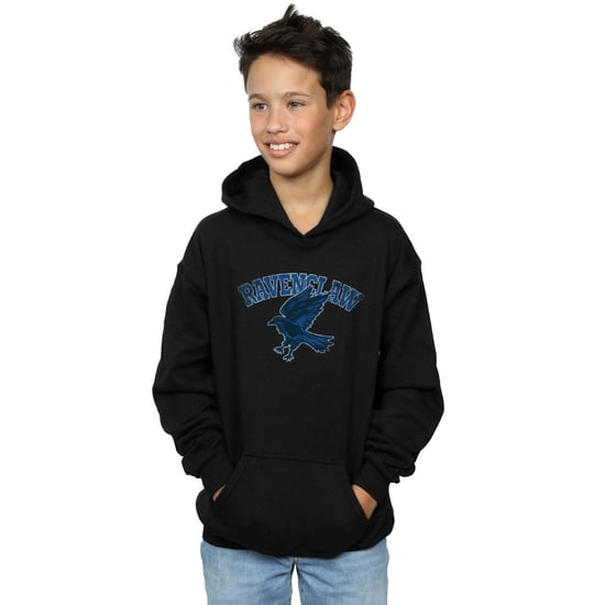 Harry Potter Jongens Ravenclaw Katoenen Hoodie (Zwart) - Image 4