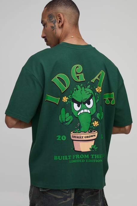 Collector's Edtn Daisy Print Oversized Pocket T-shirt - Image 1