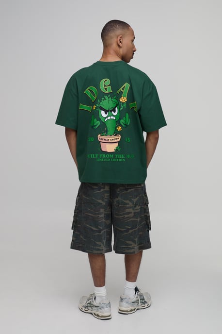Collector's Edtn Daisy Print Oversized Pocket T-shirt - Image 2