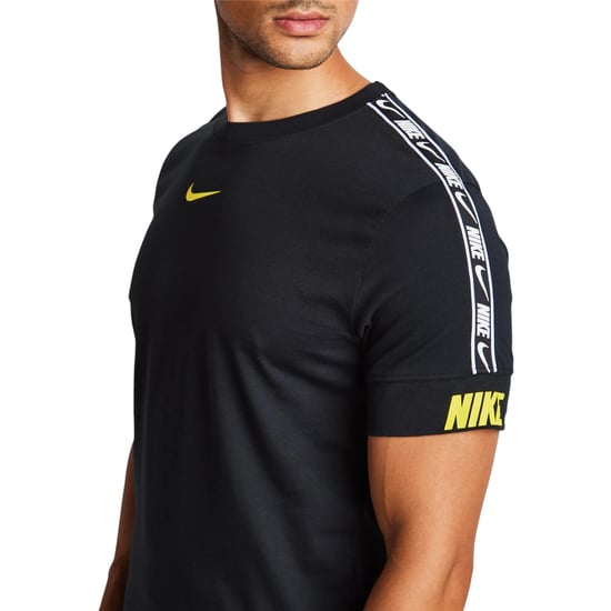 Nike Tracksuit Mens T Shirts Tape Shorts Set NSW Repeat Terry Shorts Cotton Tee - Image 3