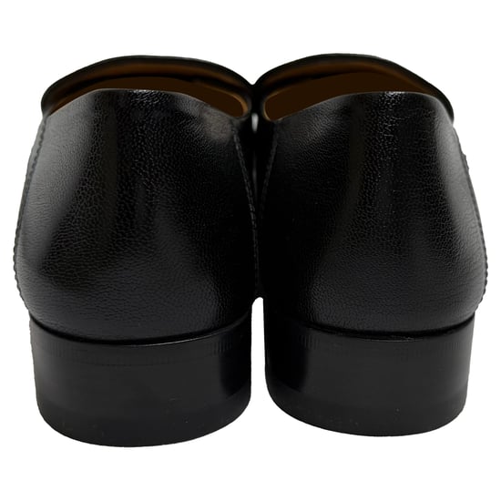 Gucci Horsebit Slip On Loafers in Black Leather - Image 3