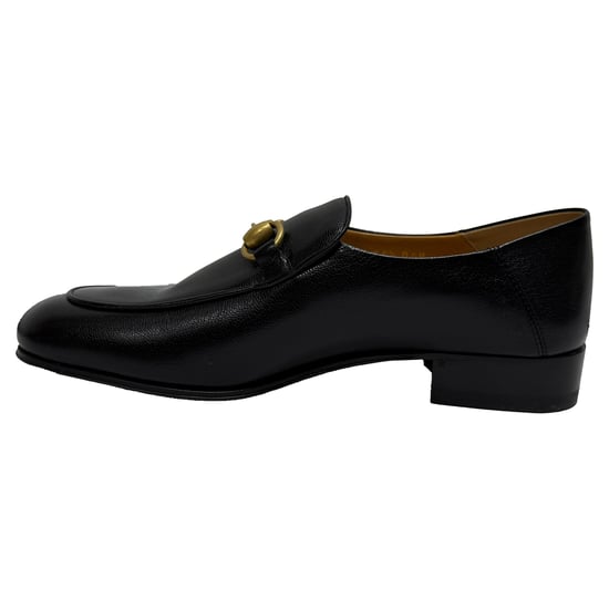 Gucci Horsebit Slip On Loafers in Black Leather - Image 4