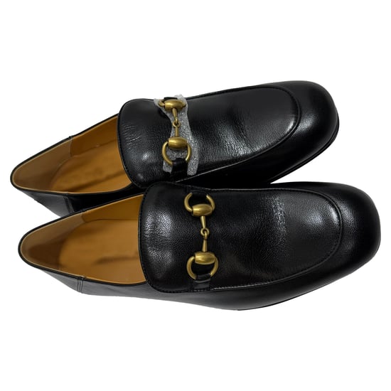 Gucci Horsebit Slip On Loafers in Black Leather - Image 5