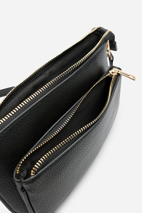 Where's That From Elani Small Double Zip Cross Body Bag - Image 5