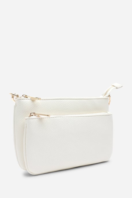 Wheres That From Womens Elani Small Double Zip Cross Body Bag - Image 3