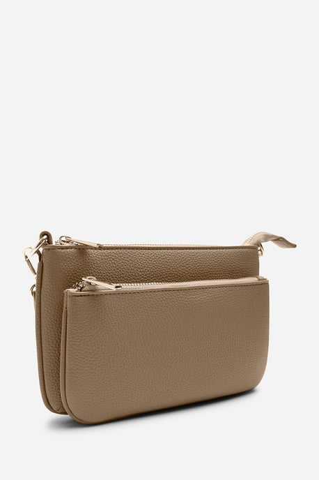 Wheres That From Womens Elani Small Double Zip Cross Body Bag - Image 3