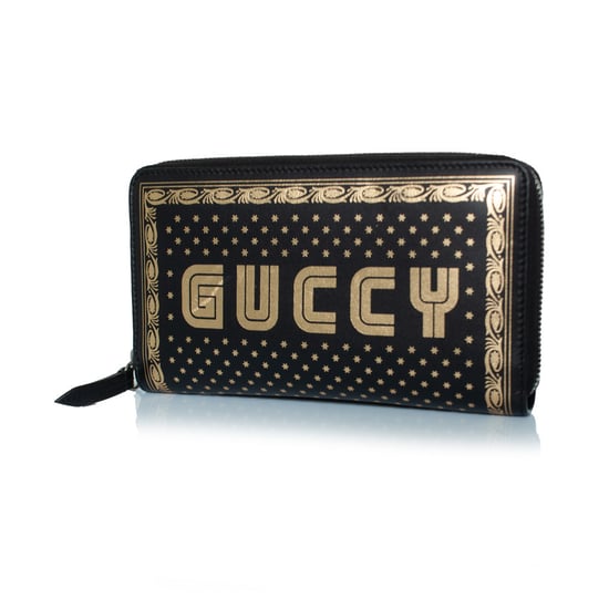 Gucci, Gucci x Sega star wallet in black - Image 1