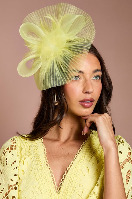Pleat Detail Fascinator - Image 2