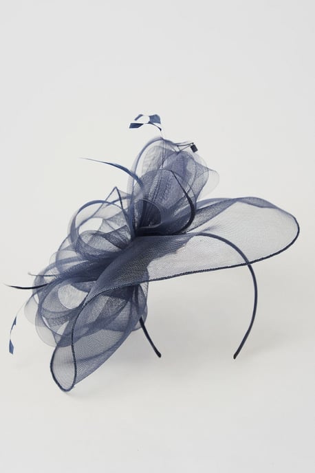 Structured Mesh Bow Flat Fascinator - Image 4