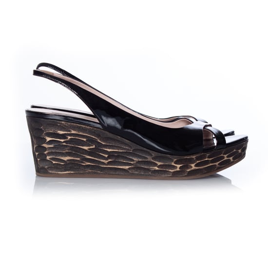 Miu Miu, slingback sandalen van lakleer - Image 5