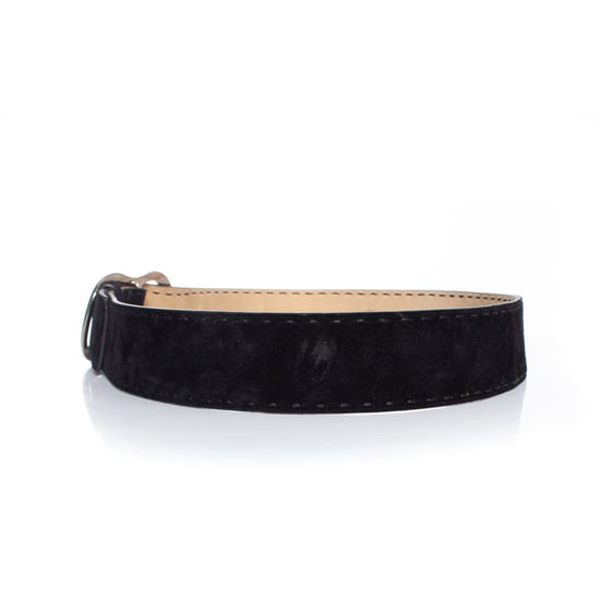Prada, Black suede belt with silver buckle - Image 3