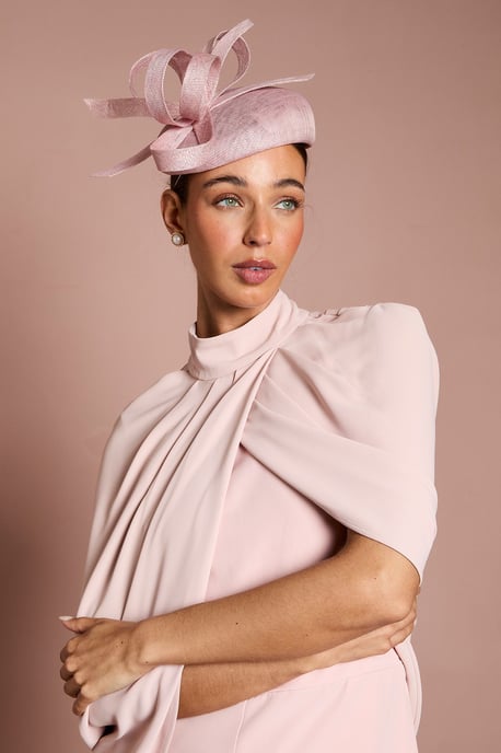 Lisa Tan Pillbox Loop Fascinator - Image 2