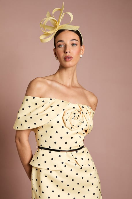 Lisa Tan Loop Bow Fascinator - Image 2