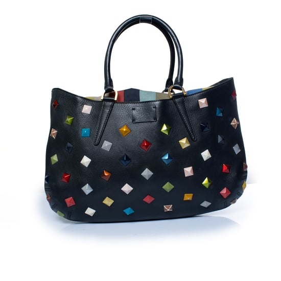 Fendi, B.Fab converteerbare medium totebag met studs - Image 2