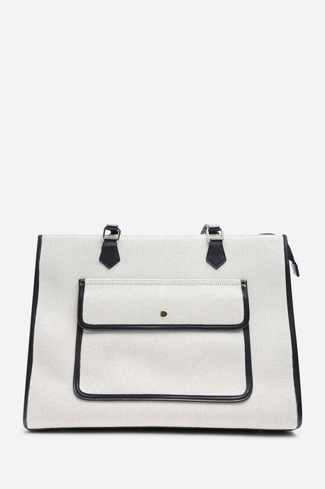 Wheres That From Womens Henley Canvas Shoulder Tote Bag - Image 2