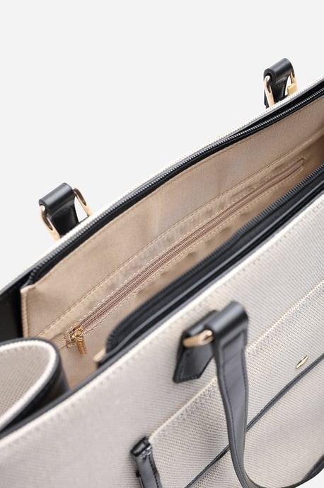 Wheres That From Womens Henley Canvas Shoulder Tote Bag - Image 5