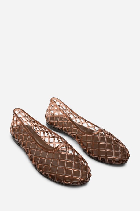 Wheres That From Womens Kori Jelly Ballet Pumps - Image 3