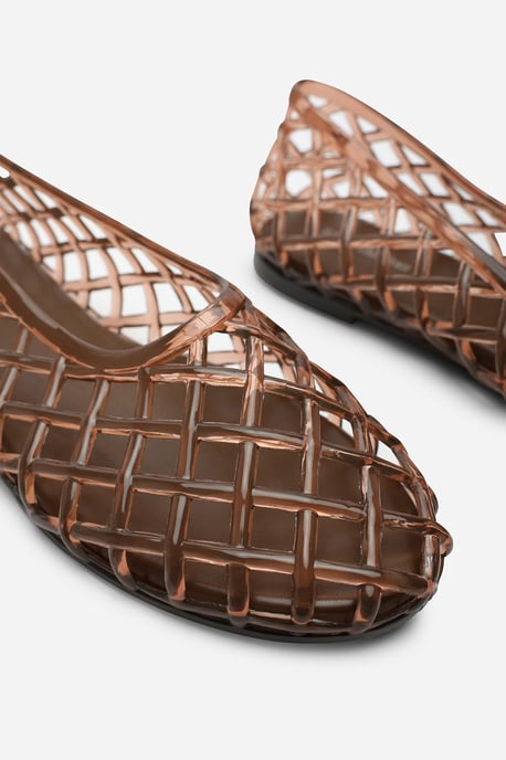 Wheres That From Womens Kori Jelly Ballet Pumps - Image 4