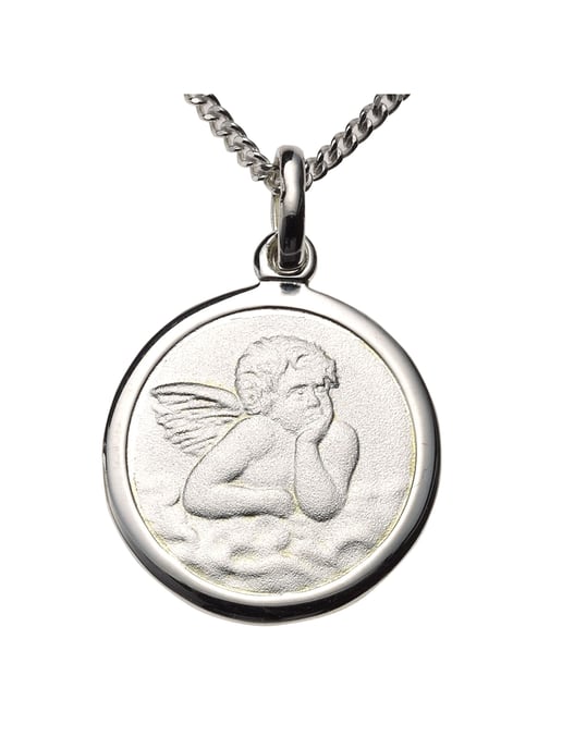 Zeeme for Kids Necklace Silver 925 angel motif 36/38cm - Image 1
