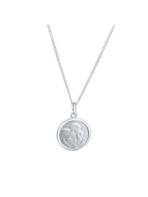 Zeeme for Kids Necklace Silver 925 angel motif 36/38cm - Image 2