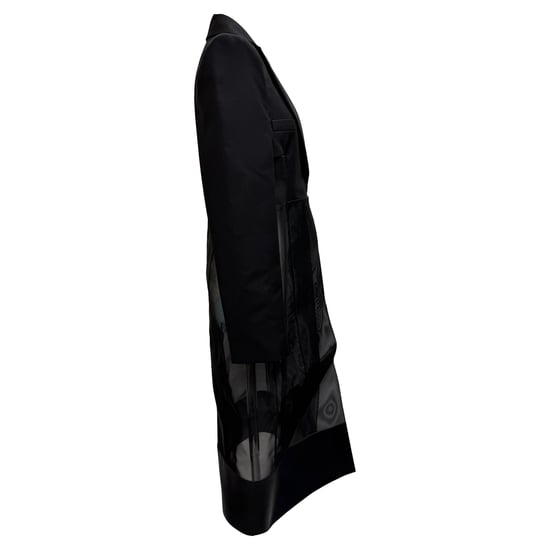 Givenchy getailleerde jas met uitsnijdingen in zwarte wol - Image 2