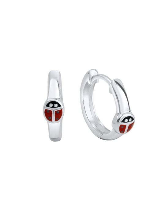 Zeeme for Kids Earrings 925/- Sterling silver ladybird - Image 4
