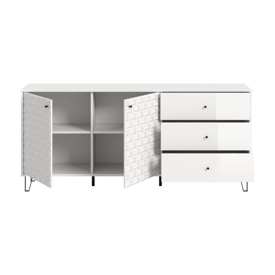 Furnilux Modern sideboard in royale opbergkast met laden en deuren - Image 2